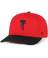 '47 Brand Men's Red/Black Atlanta Falcons 1966 Throwback Collection Sure Shot Hitch Adjustable Hat