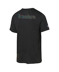 Nike Big Boys and Girls Black Pittsburgh Steelers 2025 Nfl Crucial Catch Tri-Blend Dri-fit T-Shirt