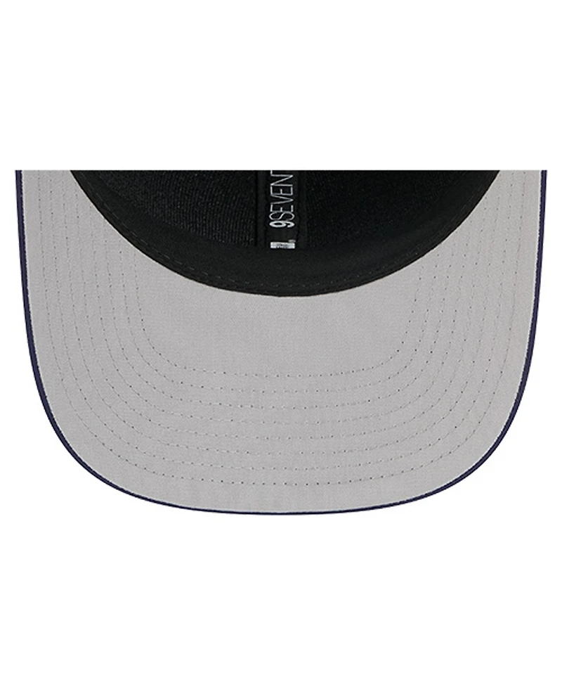 New Era Men's Navy Illinois Fighting Illini Script Performance Rope 9SEVENTY Adjustable Hat