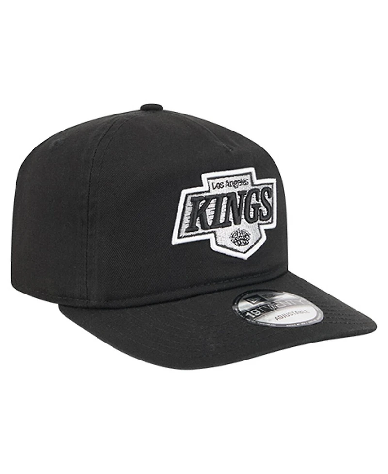 New Era Men's Black Los Angeles Kings 19TWENTY Adjustable Hat