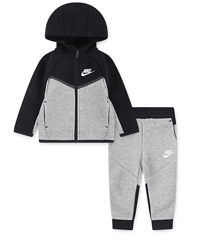Nike Baby Boys Long-Sleeve Hoodie and Pant, 2-Piece Set