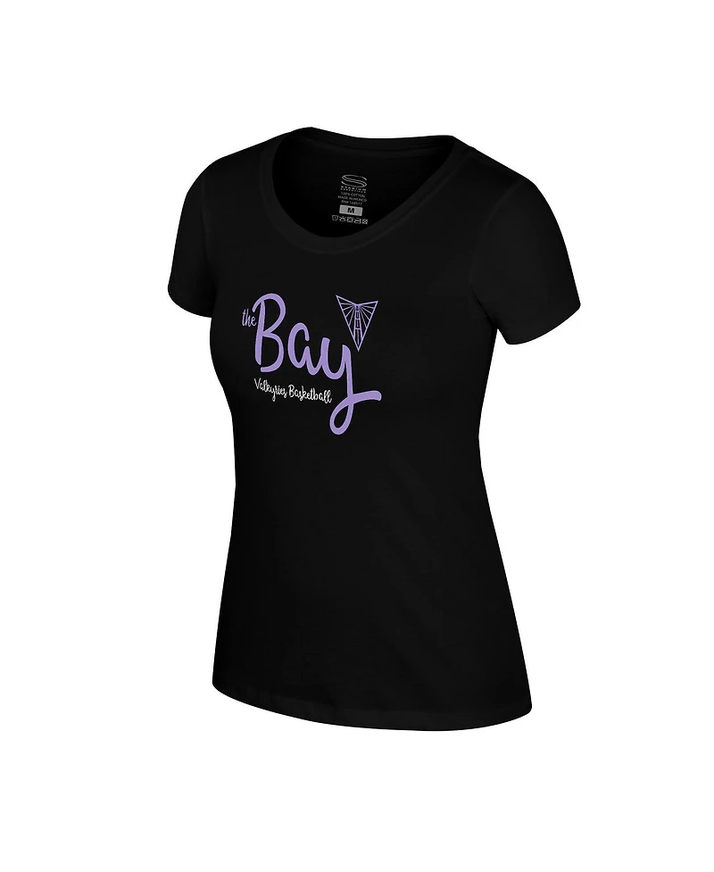 Stadium Essentials Women's Black Golden State Valkyries Third Quarter T-Shirt