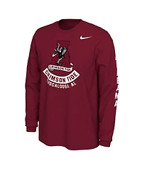 Nike Men's Crimson Alabama Tide Team Vault Logo T-Shirt