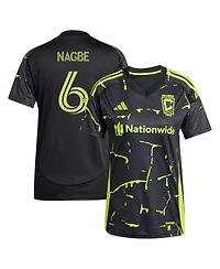 Adidas Women's Darlington Nagbe Black Columbus Crew 2025 The Goosebumps Kit Replica Player Jersey