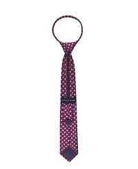 Tommy Hilfiger Boys Pre-Tied Adjustable Fit Zipper Tie