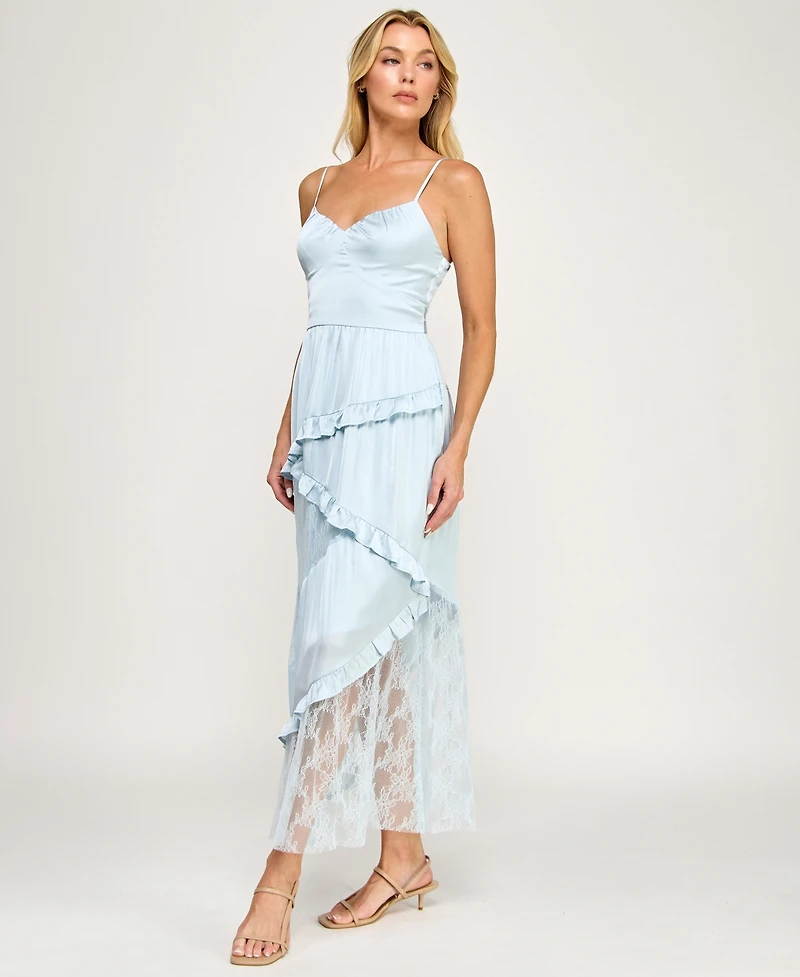 Trixxi Juniors' Sleeveless Maxi Dress