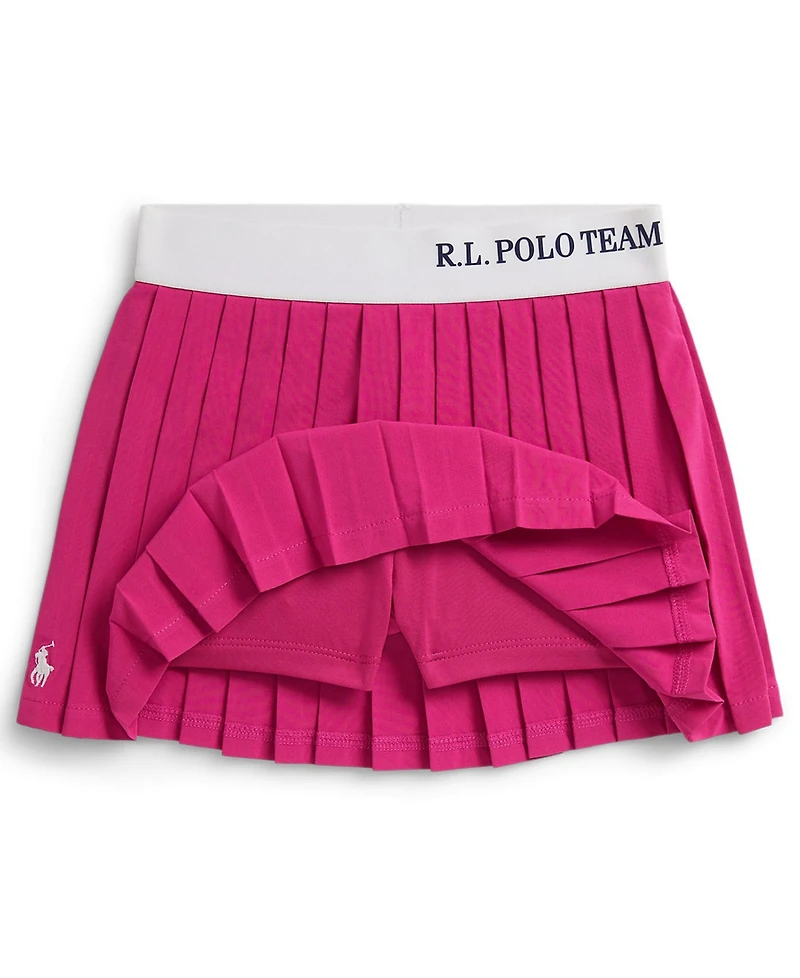 Polo Ralph Lauren Girls 2T-6X Team Pleated Skort