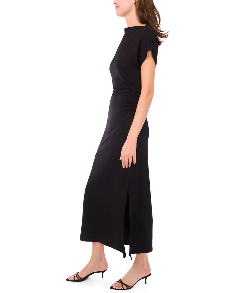 Msk Women's Boat Neck Dolman Sleeve Dress
