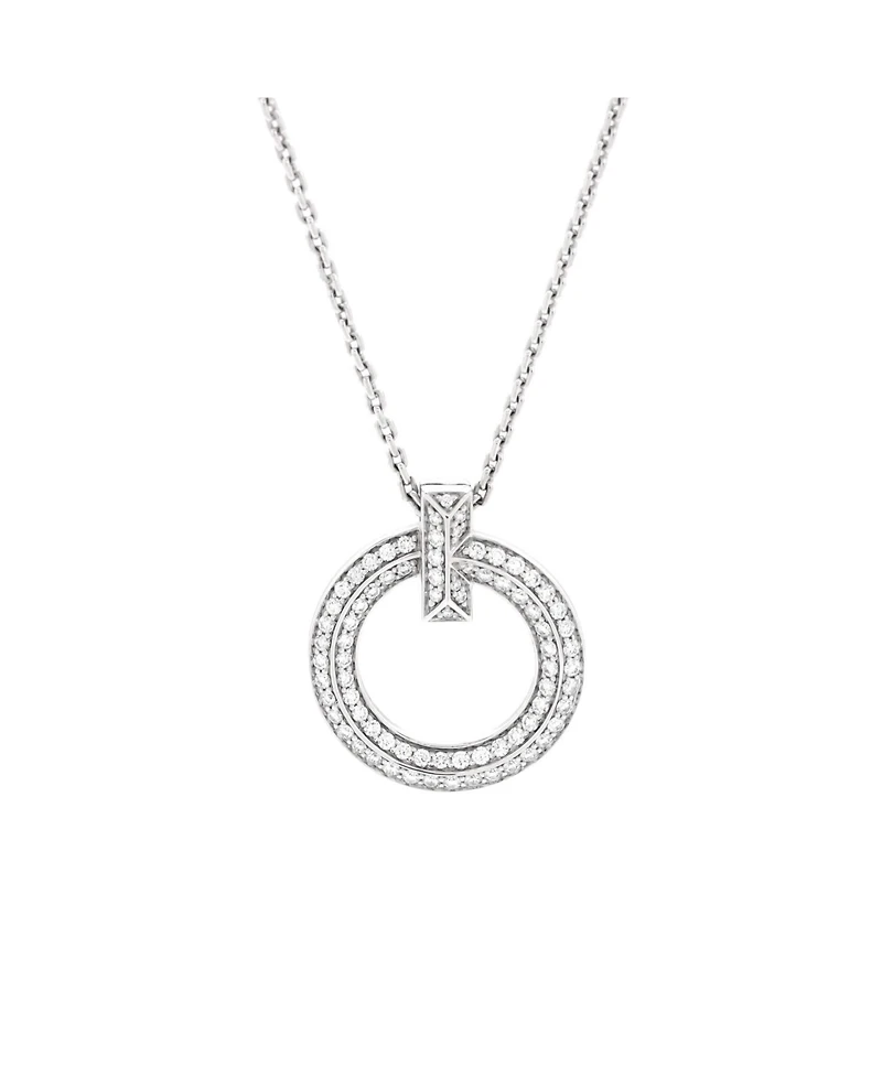Pre-Owned Tiffany & Co T1 Circle Pendant Necklace