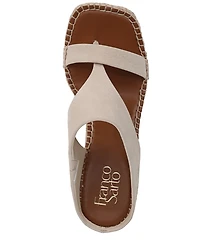 Franco Sarto Women's Farren Square Toe Espadrille Sandals