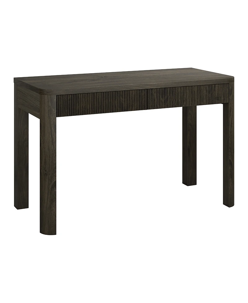 Hudson & Canal Mendoza 48" Wood Wide Rectangular Desk