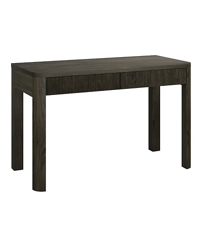 Hudson & Canal Mendoza 48" Wood Wide Rectangular Desk