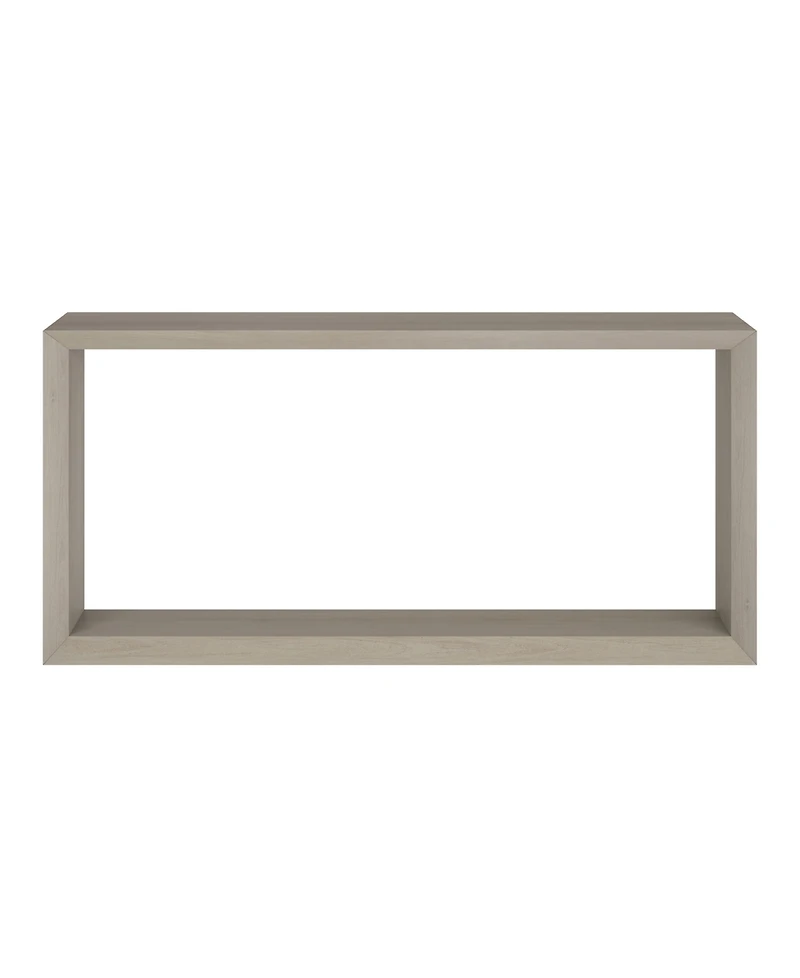 Hudson & Canal Osmond 64" Wood Wide Rectangular Console Table