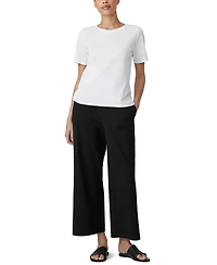 Eileen Fisher Women's Round Neck T-Shirt