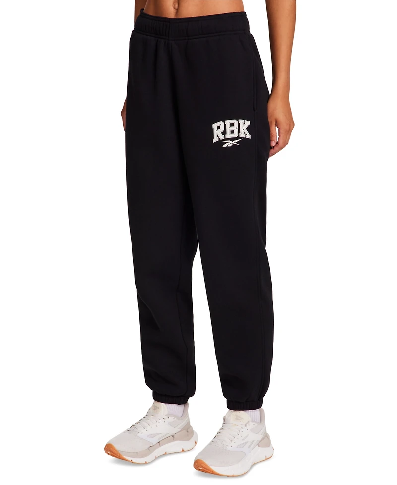 Reebok Women's Relaxed Varsity Joggers