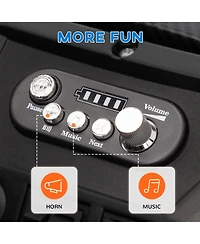 Qaba 2 Seater 24V Electric Car for Kids with Remote Control,