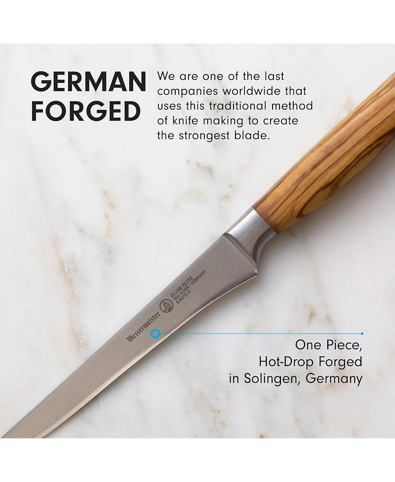 Messermeister Oliva Elite Stiff Boning Knife - 6"