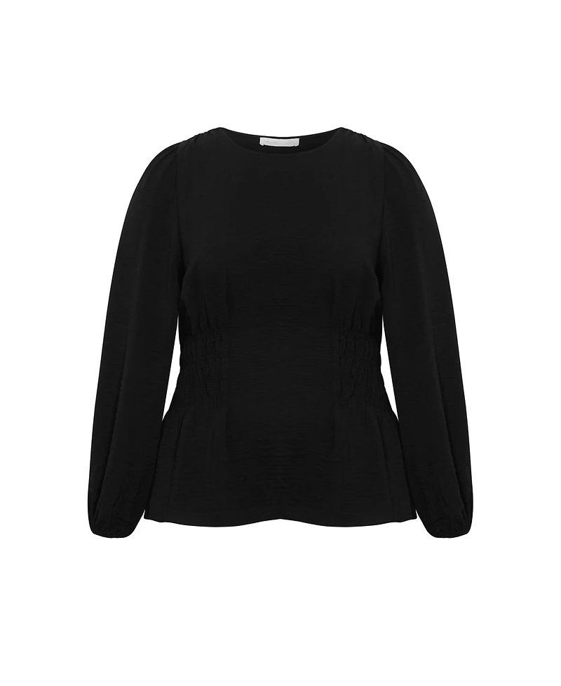 City Chic Women's Cara Long Sleeve Top