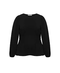 City Chic Women's Cara Long Sleeve Top