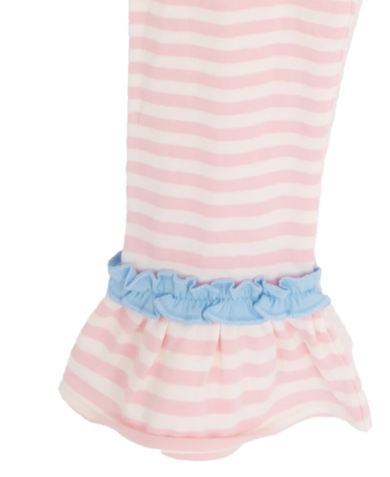 Rare Editions Girls 4T-6X Long-Sleeve Top and Leggings, 2-Piece Set