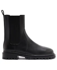 Arezzo Women's Brandy Mid Block Heel Round Toe Booties