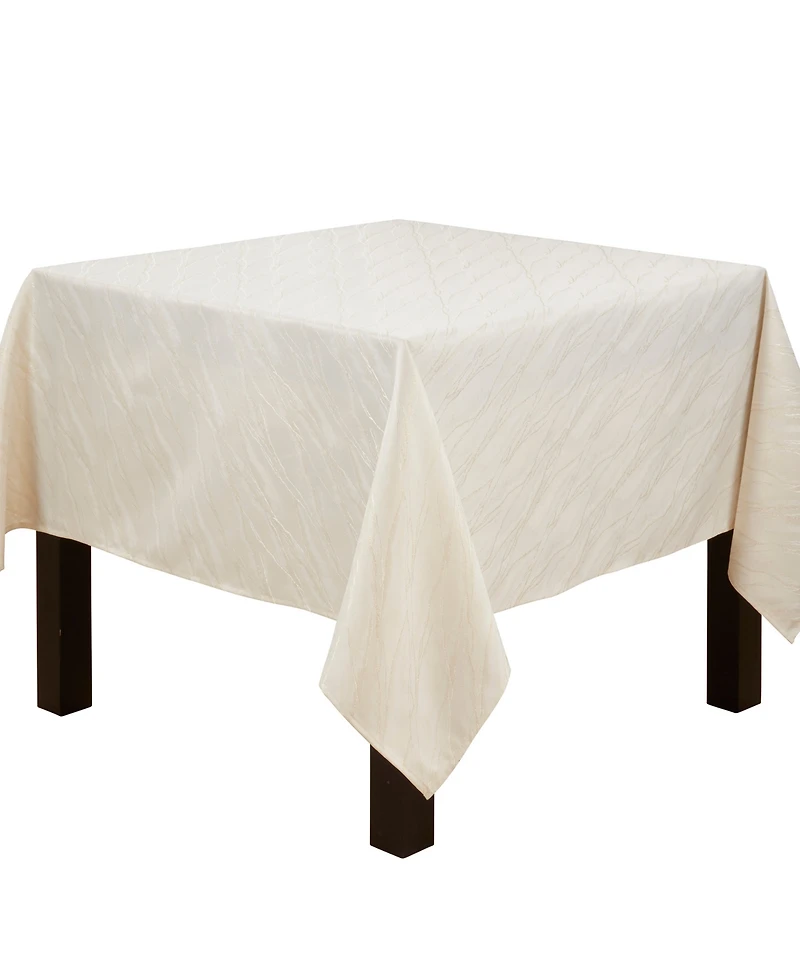 Saro Lifestyle Metallic Shimmer Tablecloth