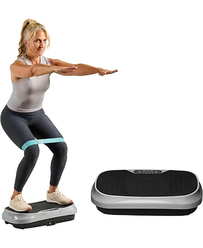 LifePro Waver Mini Vibration Plate - Compact Whole Body Vibration Machine for Home & Travel, Max 260lbs