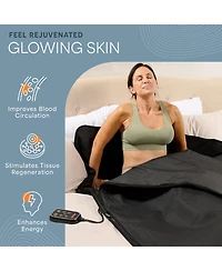 Lifepro RejuvaWrap Infrared Sauna Blanket – Portable Far Infrared Home Sauna for Detox, Muscle Recovery & Relaxation with Adjustable Heat Setti