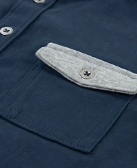 Levi's Baby Boys Hooded Shacket and Jogger Pants, 2-Piece Set