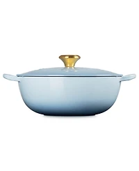 Le Creuset Holly Collection Enameled Cast Iron 4.5 Qt. Traditional Chef's Oven with Lid