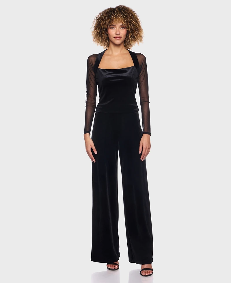 Alex & Sophia Junior's Square Halter Neck Top