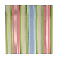 Rlf Home Bay Stripe Regal Lining Luxurious and Elegant Window Treatment Valance 50" x 17" Multicolor