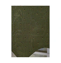 Rlf Home Sprinkle Regal 3" Rod Pocket Lining Luxurious and Elegant Window Treatment Valance 50" x 17" Hunter