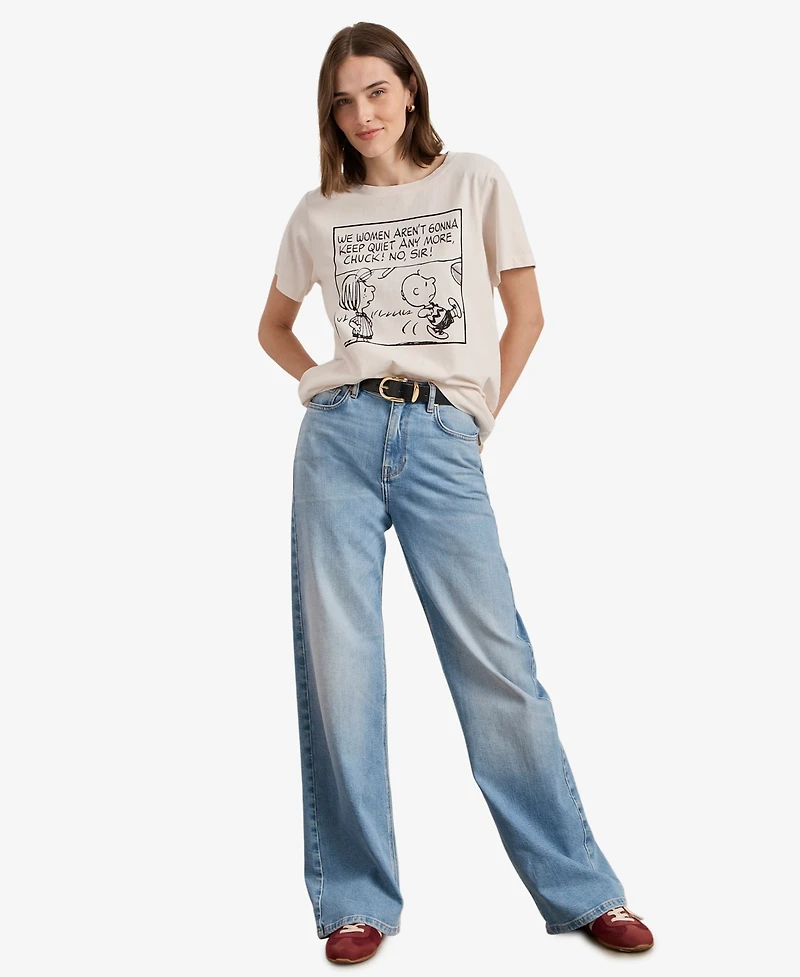 Sanctuary Women's Short-Sleeve Graphic Tee Top