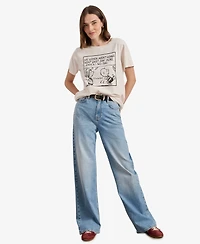 Sanctuary Women's Short-Sleeve Graphic Tee Top