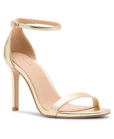 Madden Girl Brazen Two-Piece Stiletto Dress Sandals