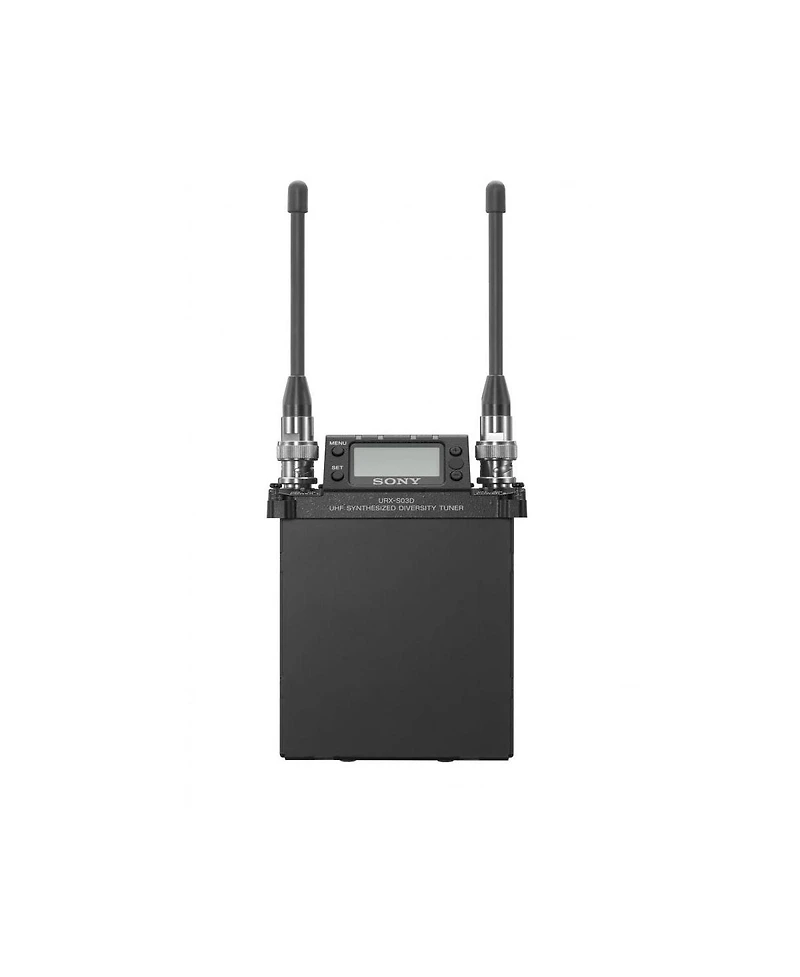 Sony Uwp-d 2-Channel Portable Wireless Receiver, 14/25: 470 to 542MHz
