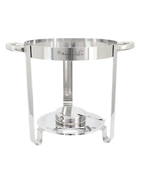 MegaChef 7.4 Quart Round Stainless Steel Soup Professional Chafing Dish/Food Warmer/Buffet Server Serving Trays