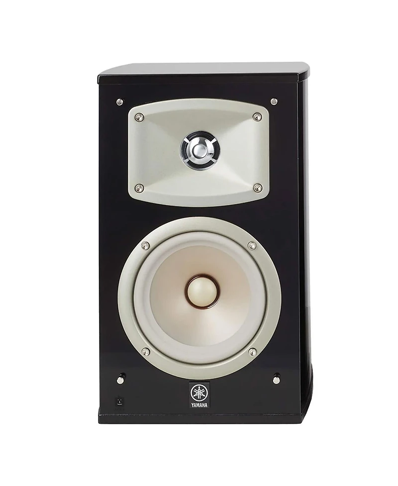 Yamaha Ns-333 Bookshelf Speakers with Crossover - Pair (Black)