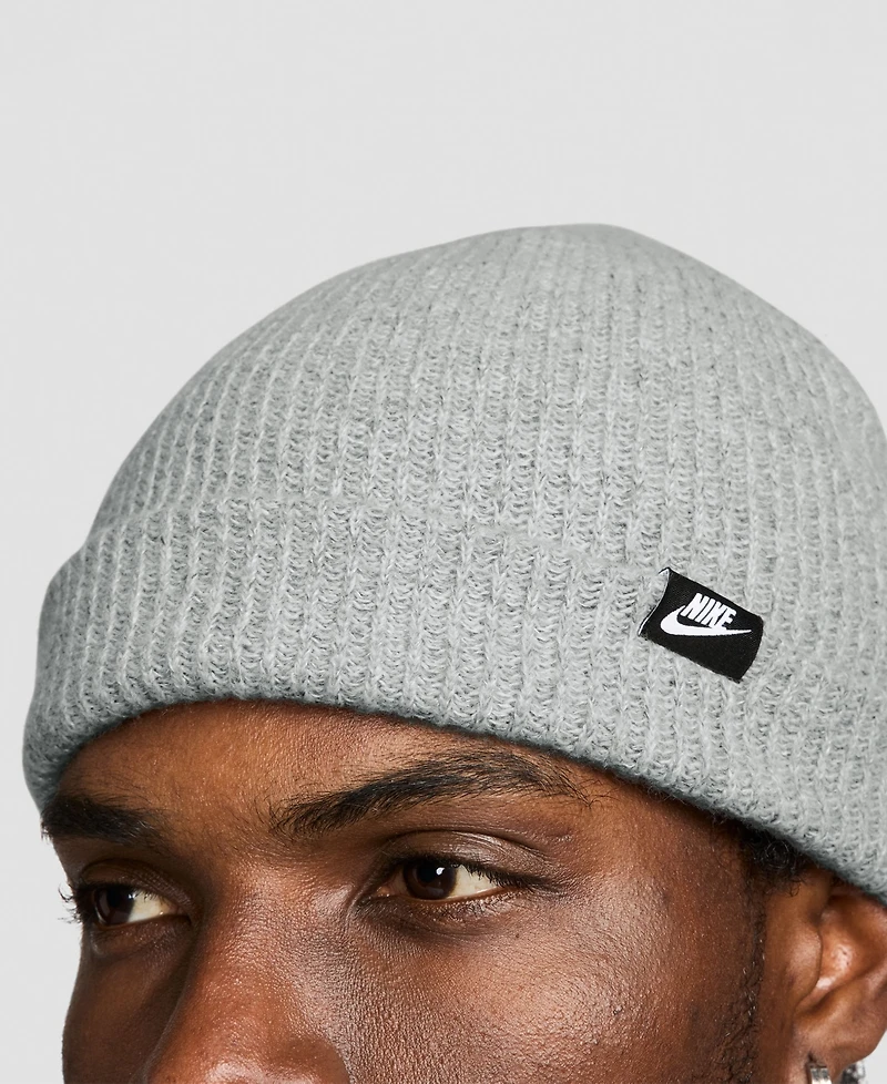 Nike Men's Gray Futura Terra Cuffed Knit Hat