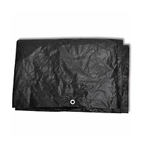 vidaXL Patio Furniture Cover 8 Eyelets 44.5"x44.5"x28.7"