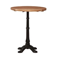 vidaXL Bistro Table 23.6"x29.9" Solid Acacia Wood