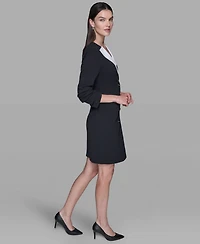 Karl Lagerfeld Paris Women's Double-Breasted Blazer Dress