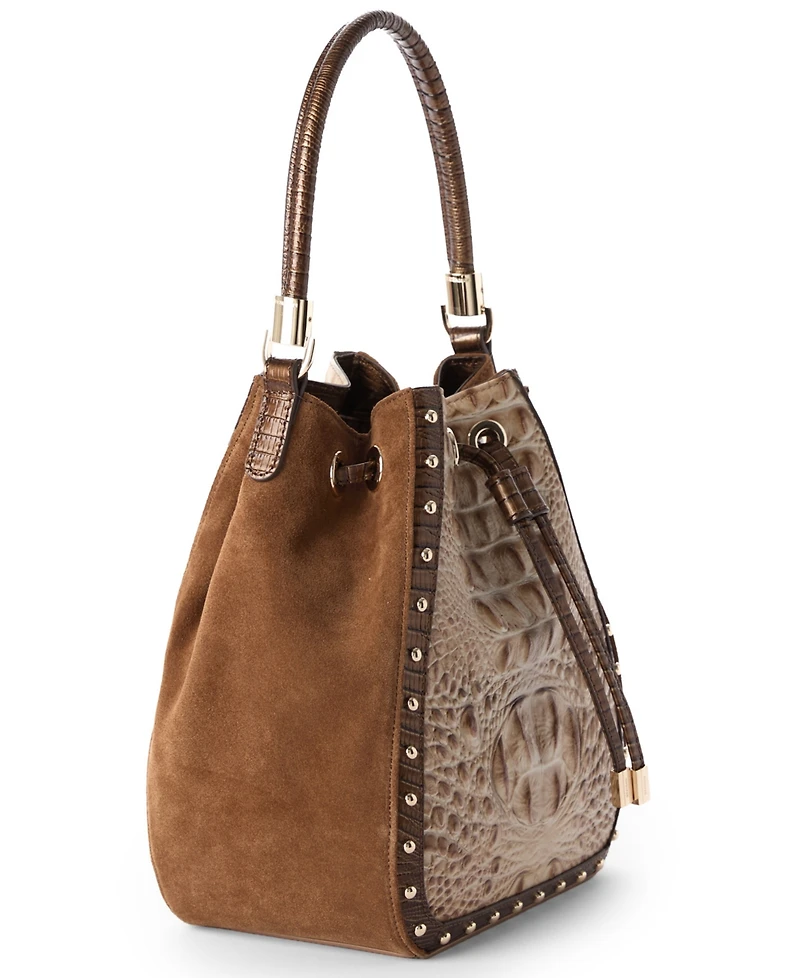 Brahmin Melinda Ensemble Medium Bucket Bag