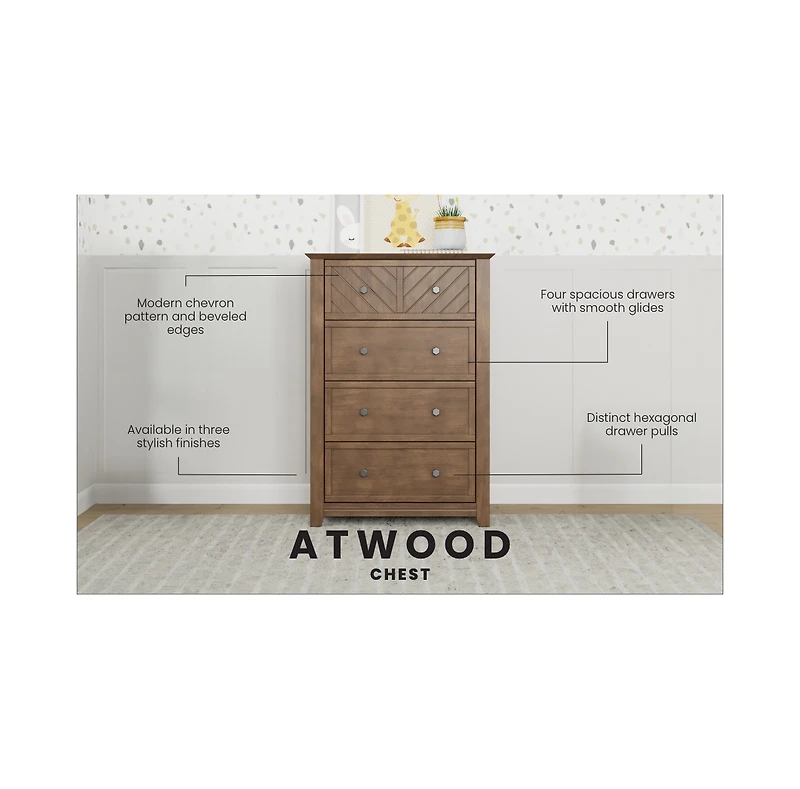 Atwood 4-Drawer Chest