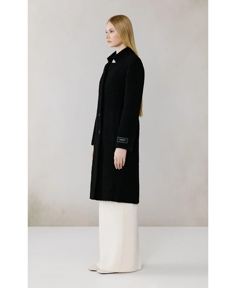 Soia & Kyo Womens Diane Boucle Midi Coat