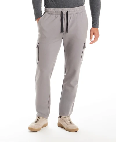 Vintage & Black Men's Scuba Knit Cargo Jogger Pants