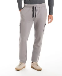 Vintage & Black Men's Scuba Knit Cargo Jogger Pants