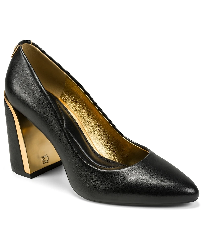 Donna Karan New York Women's Romina - High Block Heel Pumps