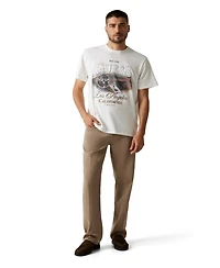 Guess Men's Satin Patch Short-Sleeve T-Shirt